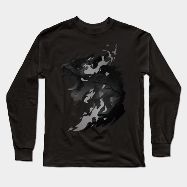 Monster Hunter - Rathalos Long Sleeve T-Shirt by whydesign